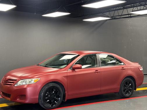 Red 2011 Toyota Camry LE Sedan