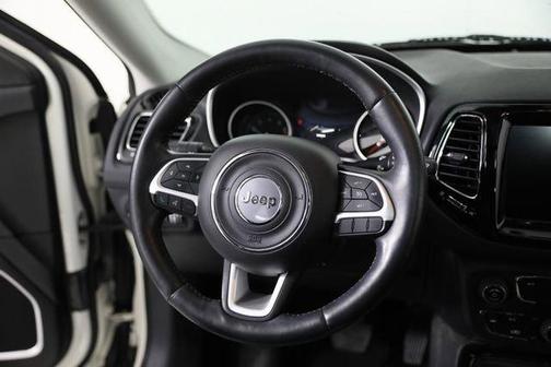 White Clearcoat 2019 Jeep Compass Limited