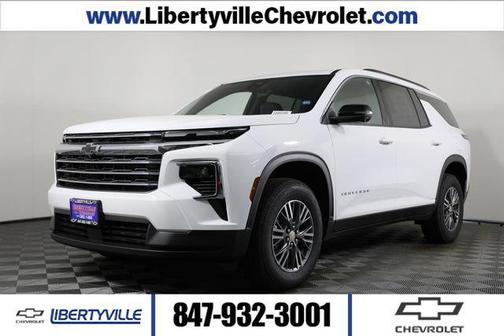 Summit White 2026 Chevrolet Traverse LT