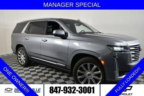 Satin Steel Metallic 2021 Cadillac Escalade Premium Luxury Platinum