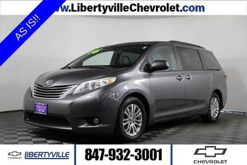 Predawn Gray Mica 2016 Toyota Sienna XLE