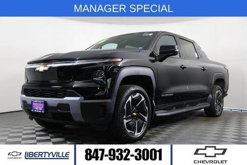Black 2026 Chevrolet Silverado EV LT