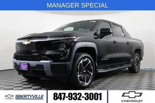 Black 2026 Chevrolet Silverado EV LT