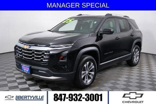 Black 2025 Chevrolet Equinox LT