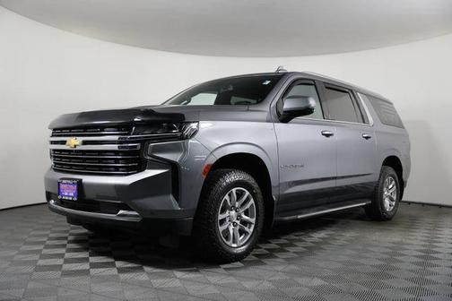 Satin Steel Metallic 2022 Chevrolet Suburban LT