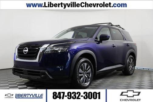 Deep Ocean Blue 2022 Nissan Pathfinder SV