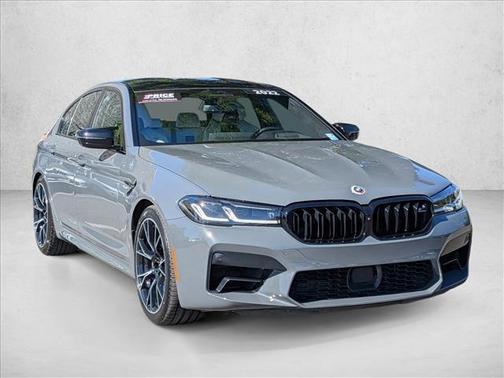 Gray 2022 BMW M5 Base