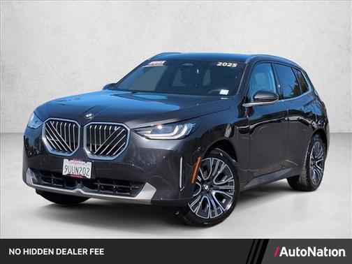 Dark Graphite Metallic 2025 BMW X3 30 xDrive