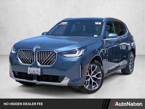 Arctic Race Blue Metallic 2025 BMW X3 30 xDrive