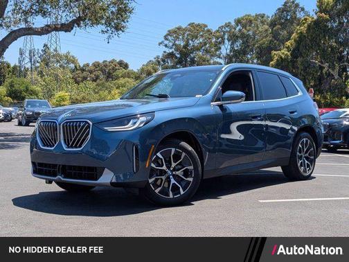 Arctic Race Blue Metallic 2025 BMW X3 30 xDrive