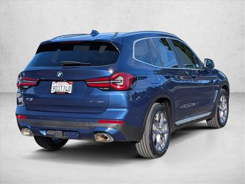 Phytonic Blue Metallic 2023 BMW X3 sDrive30i