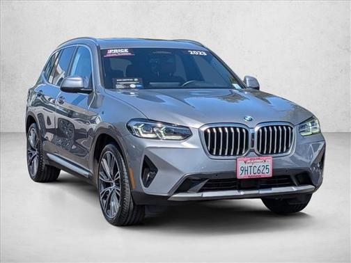 Skyscraper Gray Metallic 2023 BMW X3 xDrive30i
