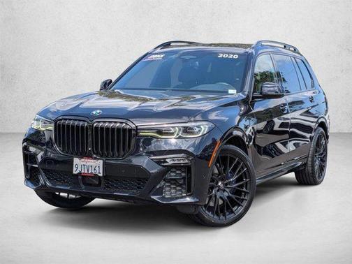 Carbon Black Metallic 2020 BMW X7 xDrive40i