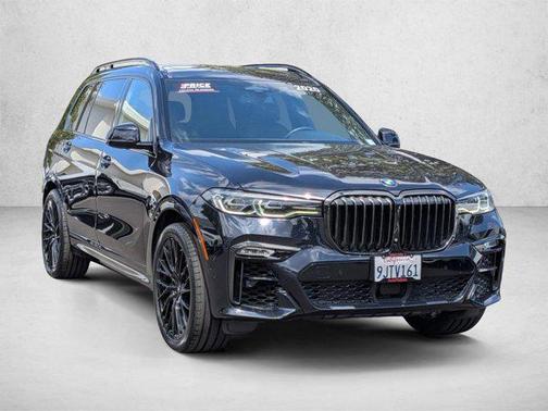 Carbon Black Metallic 2020 BMW X7 xDrive40i