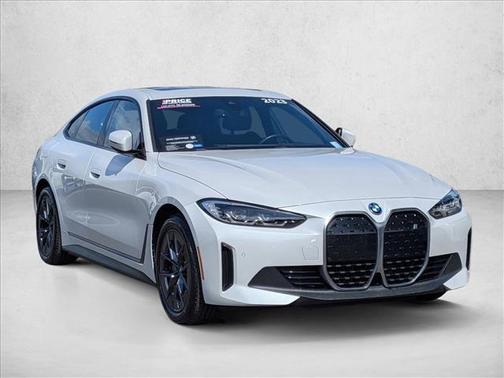 Mineral White Metallic 2023 BMW i4 Gran Coupe eDrive35