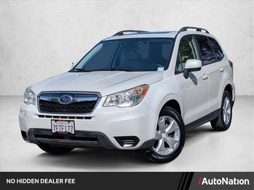 Satin White Pearl 2015 Subaru Forester 2.5i Premium