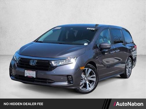 Sonic Gray Pearl 2023 Honda Odyssey Touring