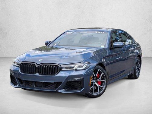 Arctic Race Blue Metallic 2023 BMW 540 i xDrive