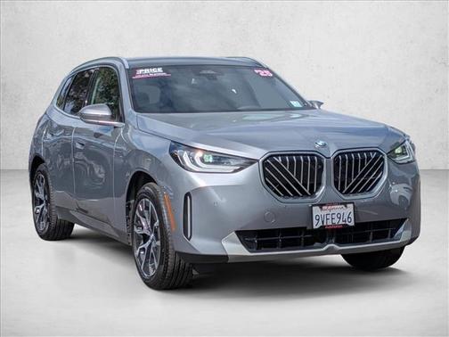 Skyscraper Gray Metallic 2025 BMW X3 30 xDrive