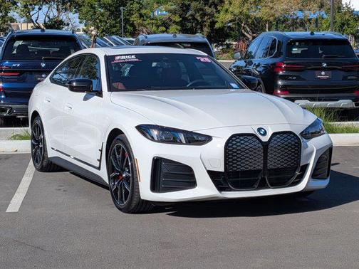 Alpine White 2025 BMW i4 Gran Coupe eDrive40