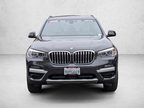 Dark Graphite Metallic 2020 BMW X3 xDrive30i
