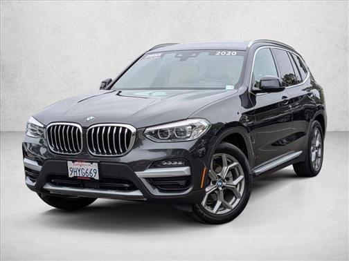 Dark Graphite Metallic 2020 BMW X3 xDrive30i