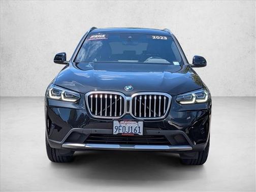 Black Sapphire Metallic 2023 BMW X3 xDrive30i