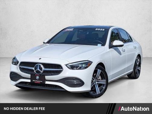 Polar White 2025 Mercedes-Benz C-Class C 300 4MATIC