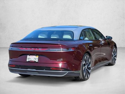 Zenith Red 2022 Lucid Air Grand Touring