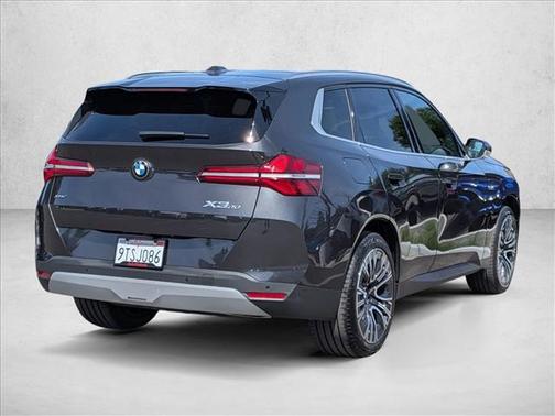 Dark Graphite Metallic 2025 BMW X3 30 xDrive
