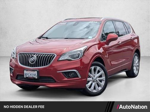 Saffron Red Metallic 2016 Buick Envision Premium I