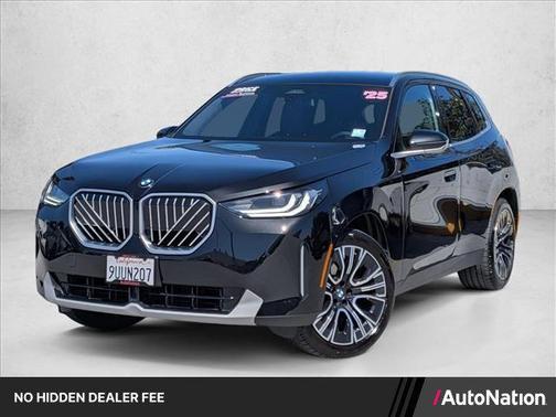 Black Sapphire Metallic 2025 BMW X3 30 xDrive