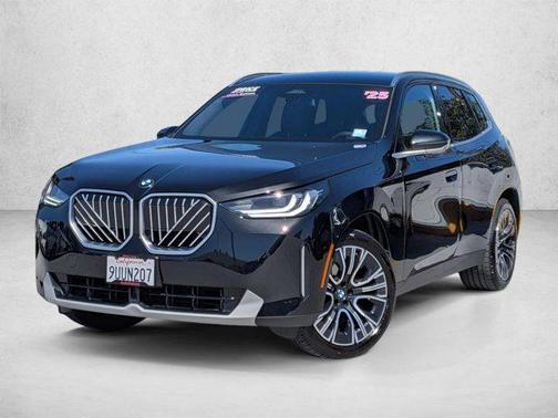Black Sapphire Metallic 2025 BMW X3 30 xDrive