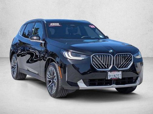 Black Sapphire Metallic 2025 BMW X3 30 xDrive