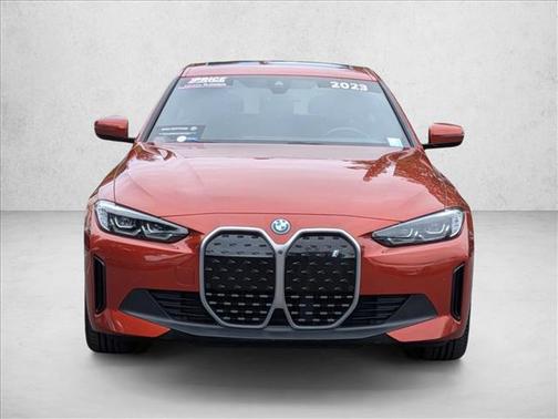 Sunset Orange Metallic 2023 BMW i4 Gran Coupe eDrive35