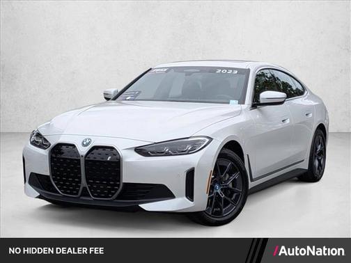 Mineral White Metallic 2023 BMW i4 Gran Coupe eDrive35