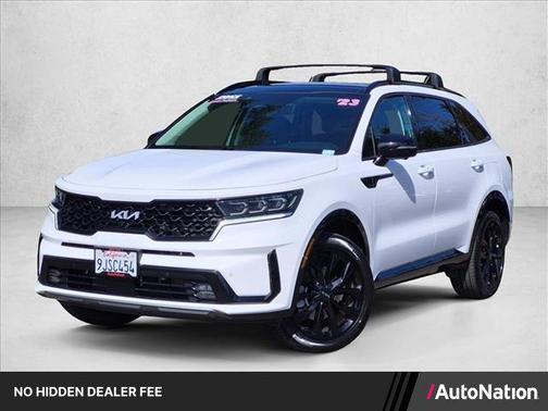 Glacial White Pearl 2023 Kia Sorento SX