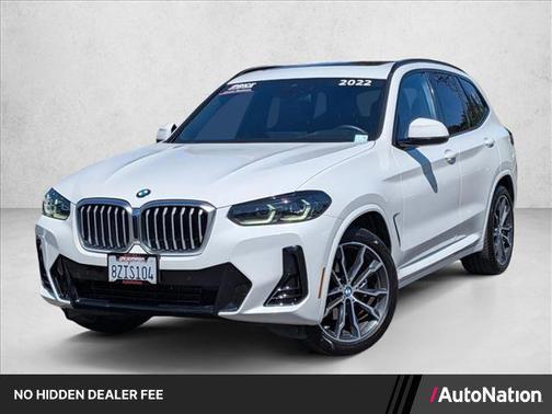 Alpine White 2022 BMW X3 xDrive30i