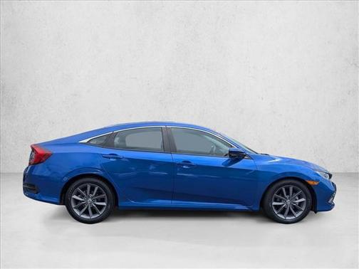 Cosmic Blue Metallic 2019 Honda Civic EX