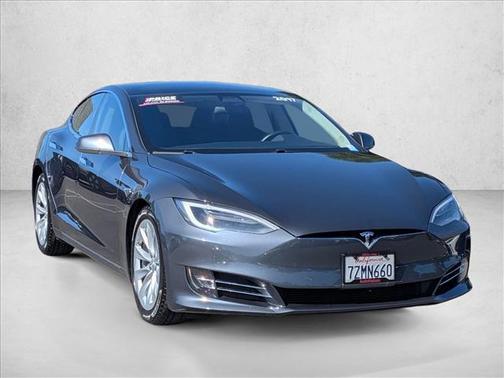 Gray 2017 Tesla Model S 90D
