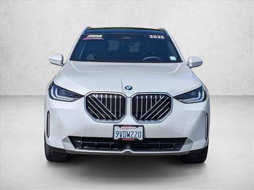 Mineral White Metallic 2025 BMW X3 30 xDrive