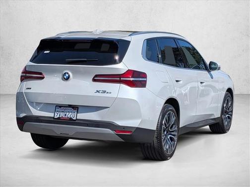 Mineral White Metallic 2025 BMW X3 30 xDrive