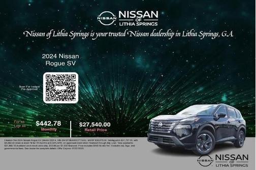 2024 Nissan Rogue SV