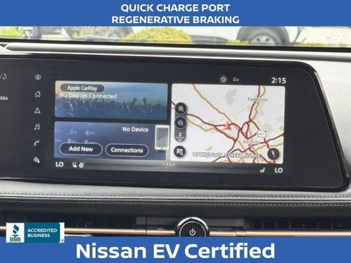 2 Tone White / Black Roof 2023 Nissan ARIYA PREMIERE