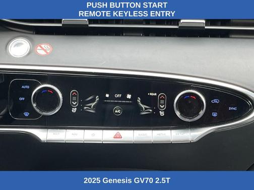 Vik Black 2025 Genesis GV70 2.5T