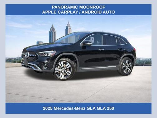 Black 2025 Mercedes-Benz GLA 250 Base