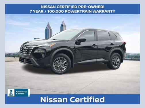 Black 2025 Nissan Rogue S