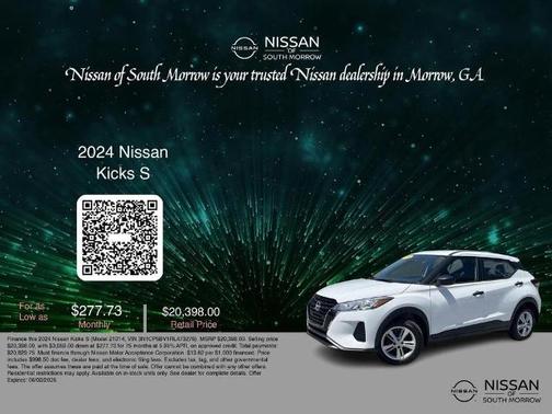 2024 Nissan Kicks S