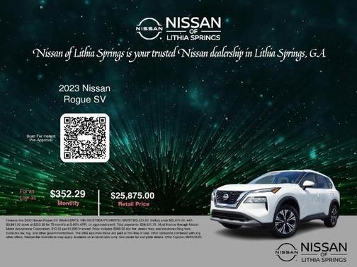 2023 Nissan Rogue SV