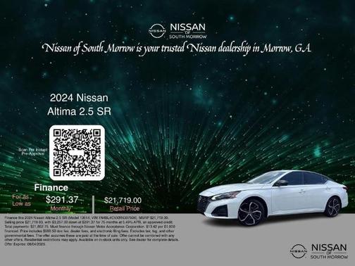 2024 Nissan Altima 2.5 SR